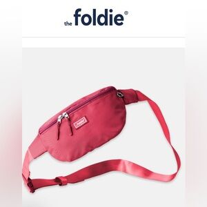The Foldie Pink Crossbody Bag NWT